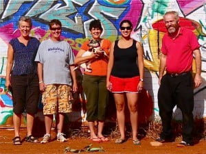 Vets and the AMRRIC crew, Yuendumu December 2009